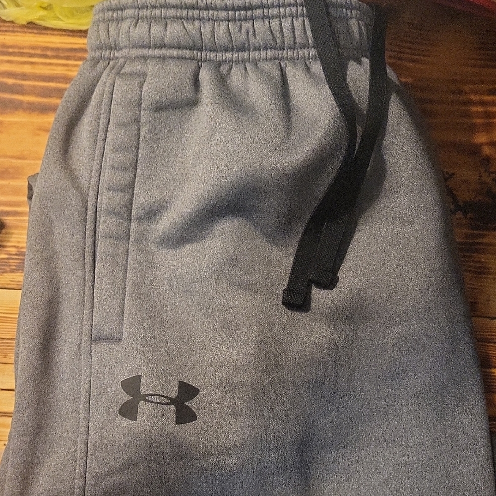 Under Armour Kids Charcoal Joggers